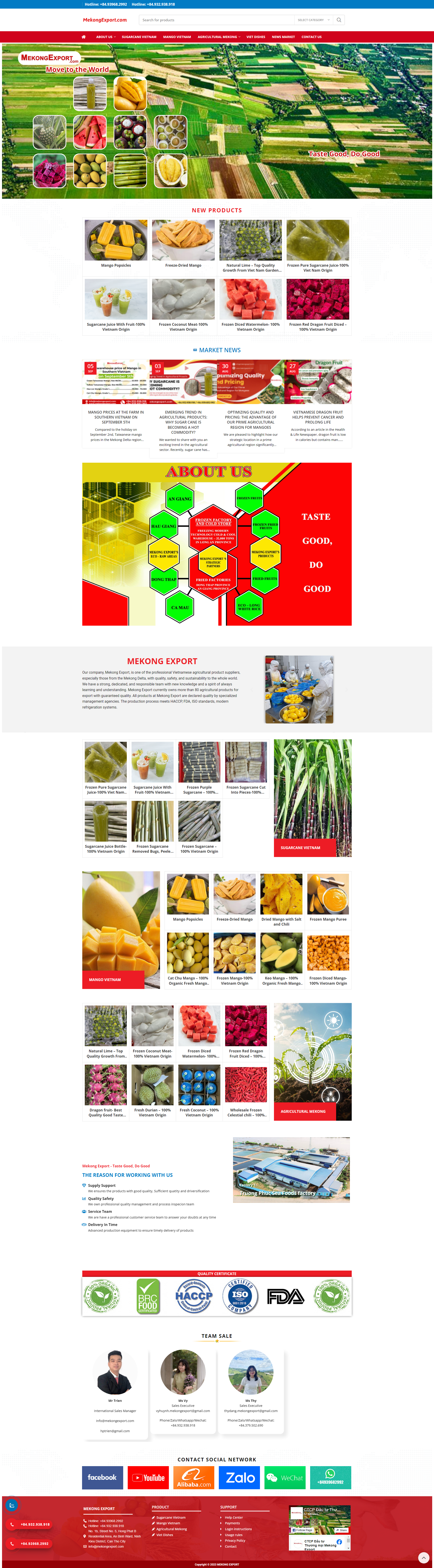 Xuất khẩu Mekong Export 3